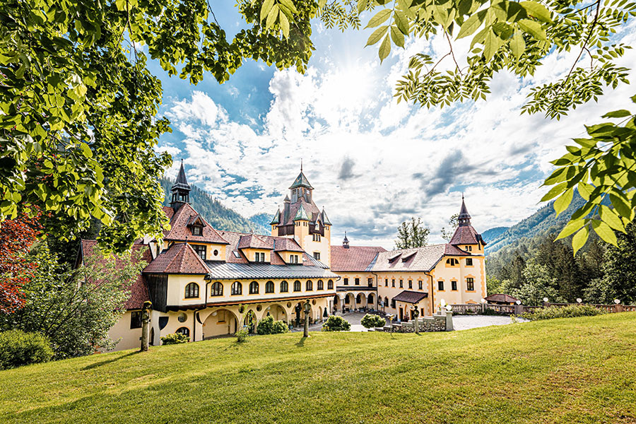 Abgelegenes Märchenschloss