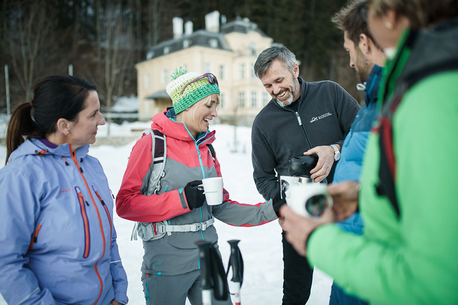 Schneeschuhwanderung im Nationalpark Kalkalpen